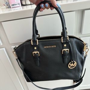 Classic black MK handbag